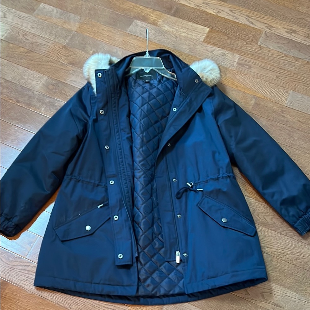 Banana Republic Quilted Navy Jacket